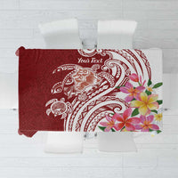 Aloha Hawaii Island Personalized Tablecloth Crimson Dreamy Turtle LT7 Red - Polynesian Pride