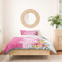 Aloha Maui Island Personalized Bedding Set Rose Dreamy Turtle LT7 - Polynesian Pride