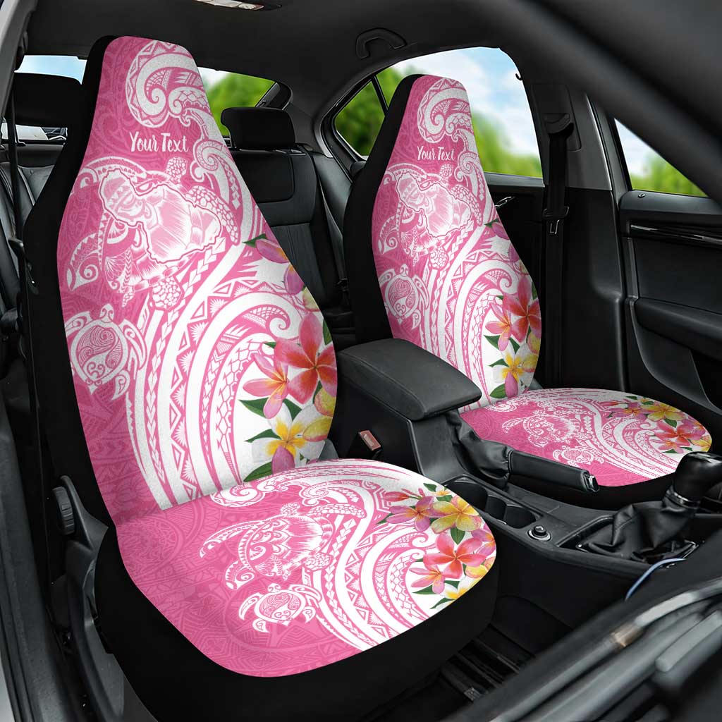 Aloha Maui Island Personalized Car Seat Cover Rose Dreamy Turtle LT7 One Size Rose Pink - Polynesian Pride