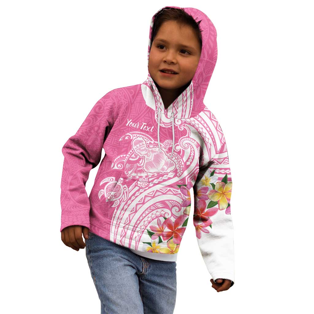Aloha Maui Island Personalized Kid Hoodie Rose Dreamy Turtle LT7 - Polynesian Pride