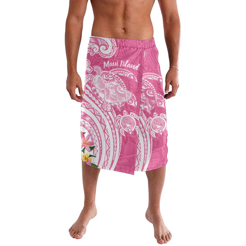 Aloha Maui Island Personalized Lavalava Rose Dreamy Turtle LT7 Rose Pink - Polynesian Pride