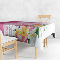 Aloha Maui Island Personalized Tablecloth Rose Dreamy Turtle LT7 - Polynesian Pride