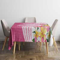 Aloha Maui Island Personalized Tablecloth Rose Dreamy Turtle LT7 - Polynesian Pride