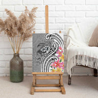 Aloha Kahoolawe Island Personalized Canvas Wall Art Ashen Dreamy Turtle LT7 - Polynesian Pride