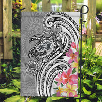 Aloha Kahoolawe Island Personalized Garden Flag Ashen Dreamy Turtle LT7 Garden Flag Grey - Polynesian Pride