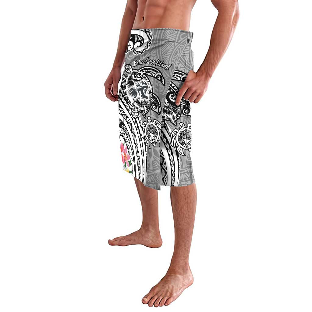 Aloha Kahoolawe Island Personalized Lavalava Ashen Dreamy Turtle LT7 - Polynesian Pride