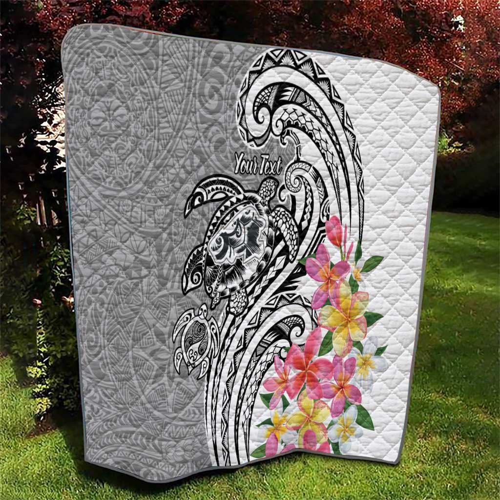 Aloha Kahoolawe Island Personalized Quilt Ashen Dreamy Turtle LT7 - Polynesian Pride