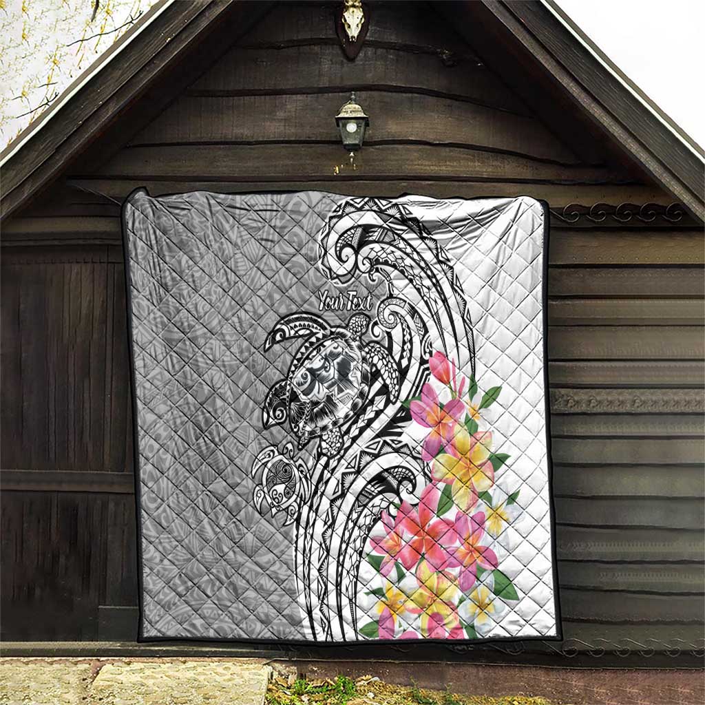 Aloha Kahoolawe Island Personalized Quilt Ashen Dreamy Turtle LT7 - Polynesian Pride