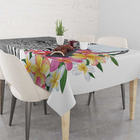 Aloha Kahoolawe Island Personalized Tablecloth Ashen Dreamy Turtle LT7 - Polynesian Pride