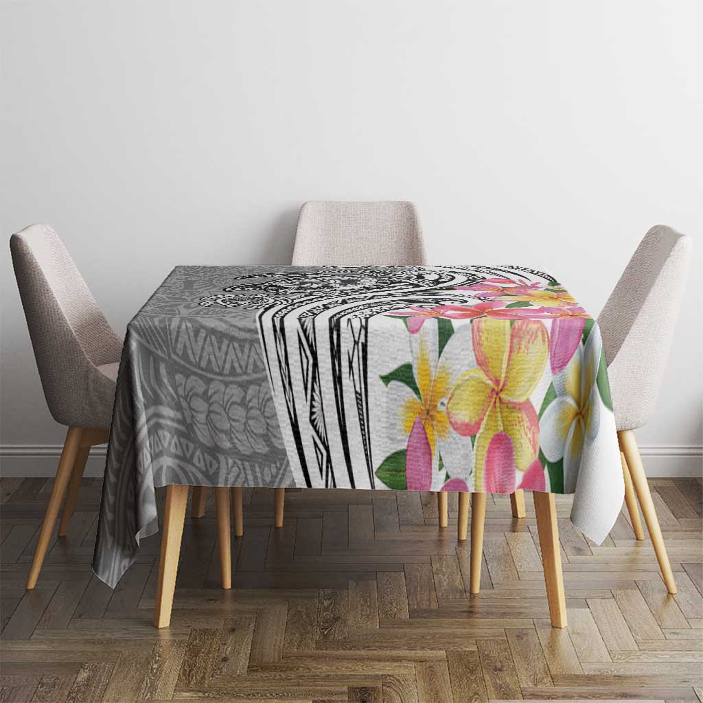 Aloha Kahoolawe Island Personalized Tablecloth Ashen Dreamy Turtle LT7 - Polynesian Pride