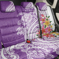 Aloha Kauai Island Personalized Back Car Seat Cover Lilac Dreamy Turtle LT7 - Polynesian Pride