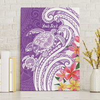 Aloha Kauai Island Personalized Canvas Wall Art Lilac Dreamy Turtle LT7 Without Frame Lilac - Polynesian Pride