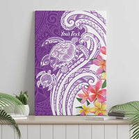 Aloha Kauai Island Personalized Canvas Wall Art Lilac Dreamy Turtle LT7 - Polynesian Pride