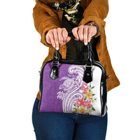 Aloha Kauai Island Personalized Shoulder Handbag Lilac Dreamy Turtle LT7 One Size Lilac - Polynesian Pride