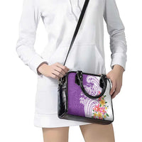 Aloha Kauai Island Personalized Shoulder Handbag Lilac Dreamy Turtle LT7 - Polynesian Pride