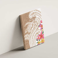 Aloha Niihau Island Personalized Canvas Wall Art Beige Dreamy Turtle LT7 - Polynesian Pride
