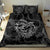 Hawaii Father's Day Vintage Lei Bedding Set Hauoli la Makuakane - Black