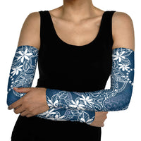 Navy Kuki Airani Tapakau Arm Sleeves Tribal Anchor Mix Tiare LT7 - Polynesian Pride