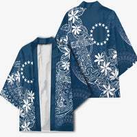 Navy Kuki Airani Tapakau Kimono Tribal Anchor Mix Tiare LT7 - Polynesian Pride