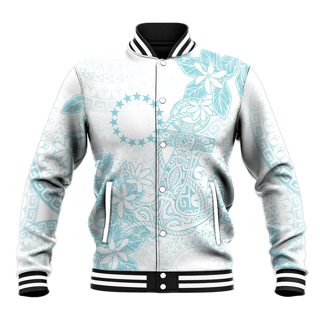 Turquoise Kuki Airani Tapakau Baseball Jacket Tribal Anchor Mix Tiare LT7 Unisex Turquoise - Polynesian Pride