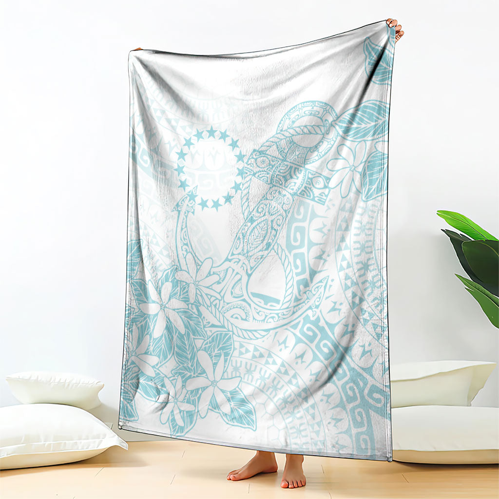Turquoise Kuki Airani Tapakau Blanket Tribal Anchor Mix Tiare LT7 - Polynesian Pride
