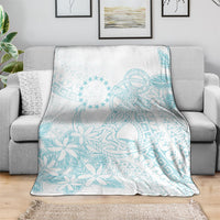 Turquoise Kuki Airani Tapakau Blanket Tribal Anchor Mix Tiare LT7 - Polynesian Pride