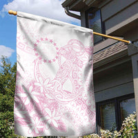 Candy Pink Kuki Airani Tapakau Garden Flag Tribal Anchor Mix Tiare LT7 - Polynesian Pride