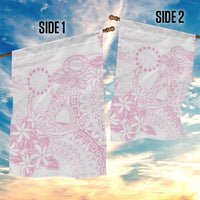Candy Pink Kuki Airani Tapakau Garden Flag Tribal Anchor Mix Tiare LT7 - Polynesian Pride