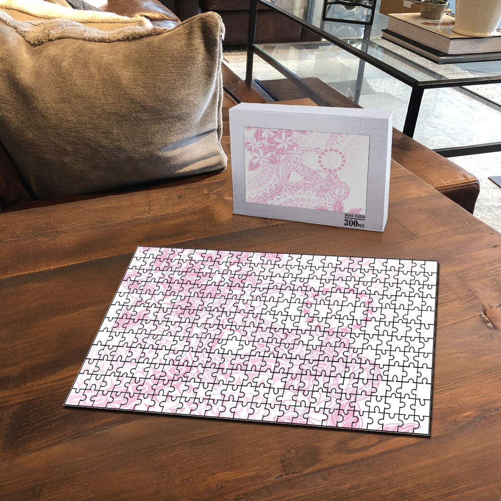 Candy Pink Kuki Airani Tapakau Puzzle Tribal Anchor Mix Tiare LT7 - Polynesian Pride
