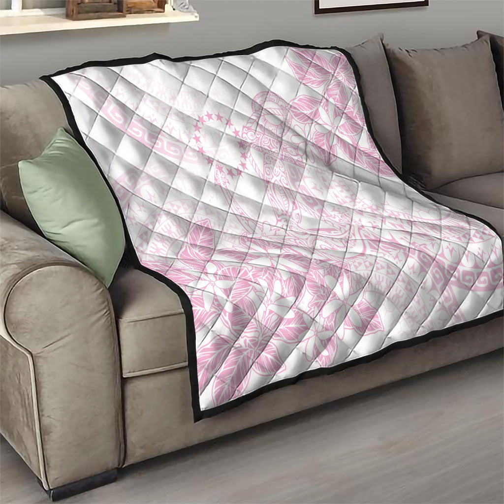 Candy Pink Kuki Airani Tapakau Quilt Tribal Anchor Mix Tiare LT7 - Polynesian Pride