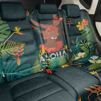 Hawaii Hula Girl Vintage Back Car Seat Cover Tropical Forest LT7 - Polynesian Pride
