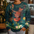 Hawaii Hula Girl Vintage Kid Ugly Christmas Sweater Tropical Forest