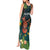 Hawaii Hula Girl Vintage Tank Maxi Dress Tropical Forest