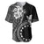 Kia Orana Cook Islands Baseball Jersey Tiare and Stars