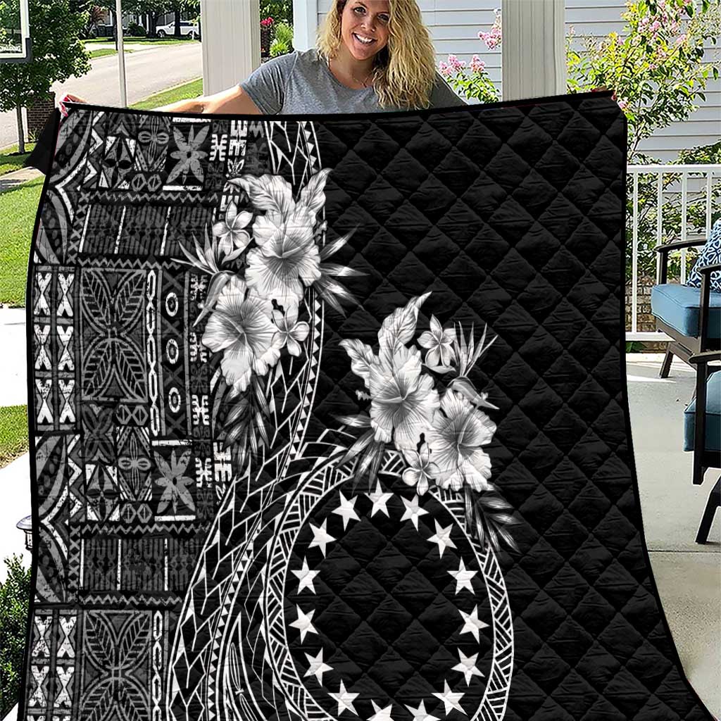 Kia Orana Cook Islands Quilt Tiare and Stars