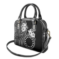 Kia Orana Cook Islands Shoulder Handbag Tiare and Stars LT7 - Polynesian Pride