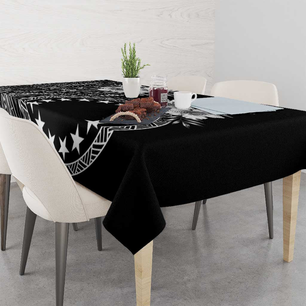 Kia Orana Cook Islands Tablecloth Tiare and Stars LT7 - Polynesian Pride