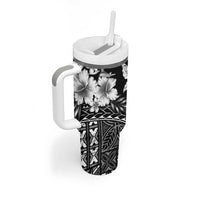 Kia Orana Cook Islands Tumbler With Handle Tiare & Stars LT7 - Polynesian Pride