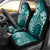 Kia Orana Cook Islands Car Seat Cover Tiare and Stars - Teal