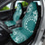 Kia Orana Cook Islands Car Seat Cover Tiare and Stars - Teal