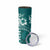 Kia Orana Cook Islands Skinny Tumbler Tiare & Stars - Teal