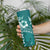 Kia Orana Cook Islands Skinny Tumbler Tiare & Stars - Teal