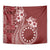 Kia Orana Cook Islands Tapestry Tiare and Stars - Scarlet