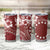 Kia Orana Cook Islands Tumbler Cup Tiare & Stars - Scarlet