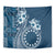 Kia Orana Cook Islands Tapestry Tiare and Stars - Navy Blue