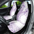 Kia Orana Cook Islands Car Seat Cover Tiare and Stars - Lavender