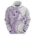 Kia Orana Cook Islands Hoodie Tiare and Stars - Lavender