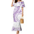 Kia Orana Cook Islands Mermaid Dress Tiare and Stars - Lavender