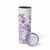 Kia Orana Cook Islands Skinny Tumbler Tiare & Stars - Lavender