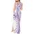 Kia Orana Cook Islands Tank Maxi Dress Tiare and Stars - Lavender